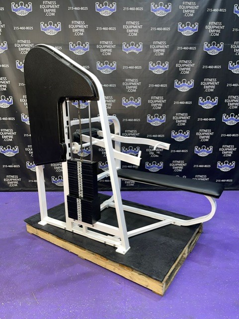web25-1-2.jpg Nautilus First Generation Chain Driven Low Friction Chest Press w/360 lb. Stack – RARE