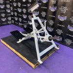 Bodymasters Chest Supported T Bar Lever Row w/Swivel Handles Adjustable Pad & Footplate – RARE