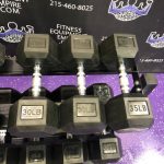 BRAND NEW Rubber Hex Dumbbell Sets & Pairs – Click for Options