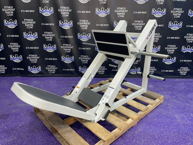 web26-9 Cybex 45 Degree Plate Loaded Linear Leg Press – Fully Refurbished