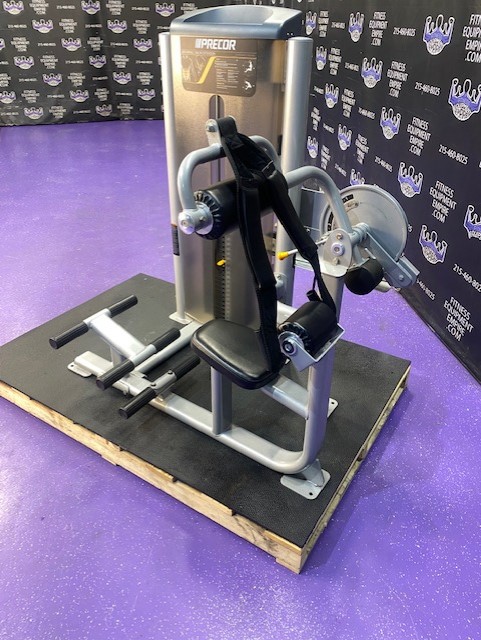 web27-2-3.jpg Precor Low Back Extension & Abdominal Crunch Combo Machine – Like New