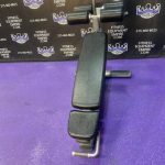 Life Fitness Signature Series Adjustable Decline Abdominal Bench On Wheels