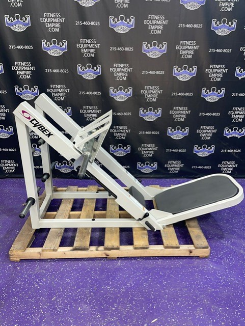 web29-9 Cybex 45 Degree Plate Loaded Linear Leg Press – Fully Refurbished