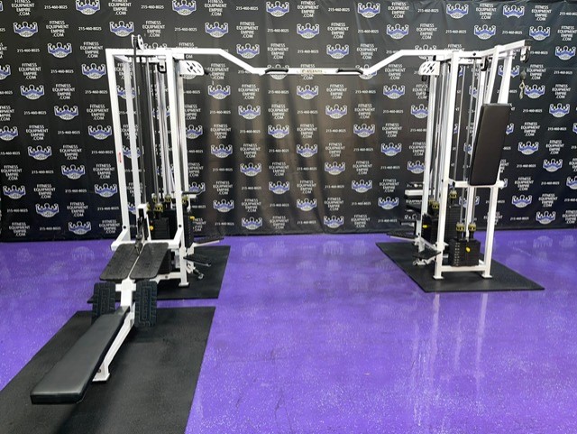 web3-2 Atlantis 6 Stack Jungle Gym Cable Crossover Multi w/Stacks 300 lb.