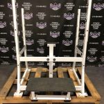 Hammer Strength Olympic Military Overhead Shoulder Press w/Spotter Stand & Safety Hammer Strength Olympic Military Overhead Shoulder Press w/Spotter Stand & Safety