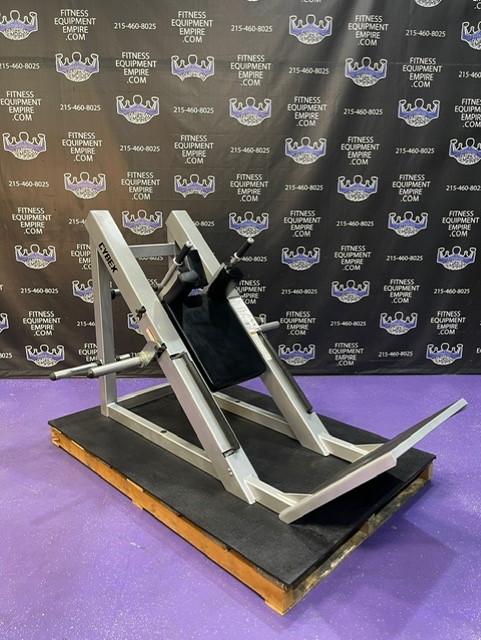 web3-7 Cybex Platinum 45 Degree Plate Loaded Linear Hack Squat