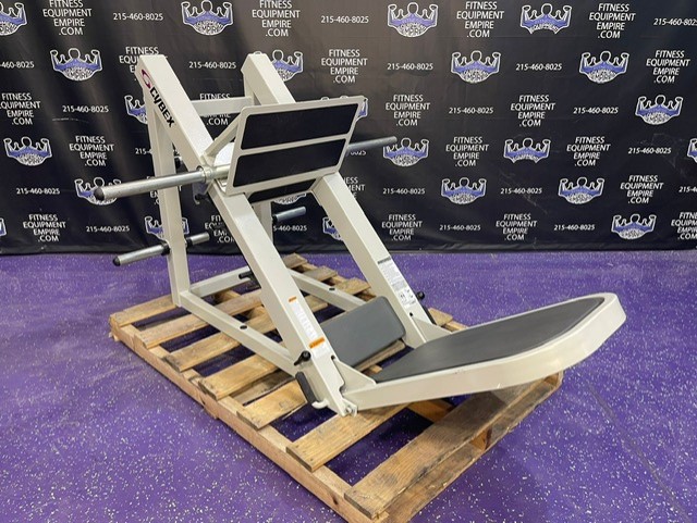 web30-8 Cybex 45 Degree Plate Loaded Linear Leg Press – Fully Refurbished