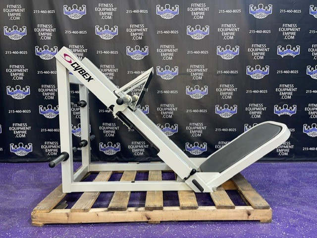 web31-8 Cybex 45 Degree Plate Loaded Linear Leg Press – Fully Refurbished