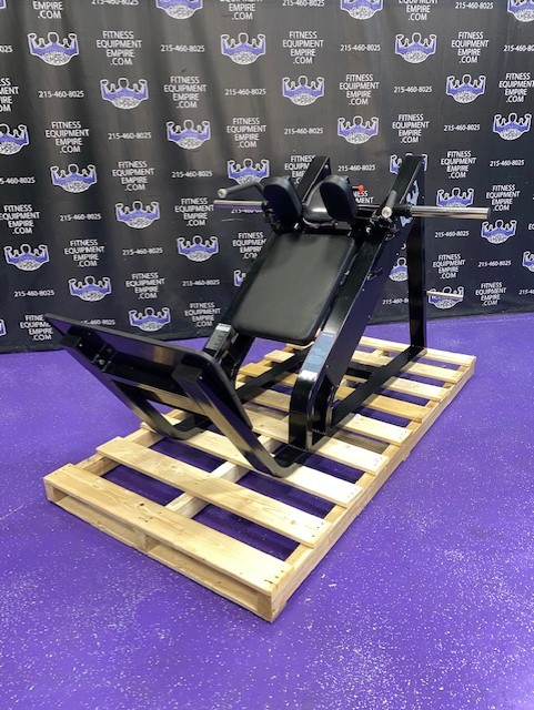 web32-1 BRAND NEW Empire 45 Degree Plate Loaded Linear Hack Squat