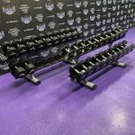 Iron Grip Urethane Dumbbell Set w/Increments from 5-100 lbs. – Beautiful Condition Iron Grip Urethane Dumbbell Set w/Increments from 5-100 lbs. – Beautiful Condition