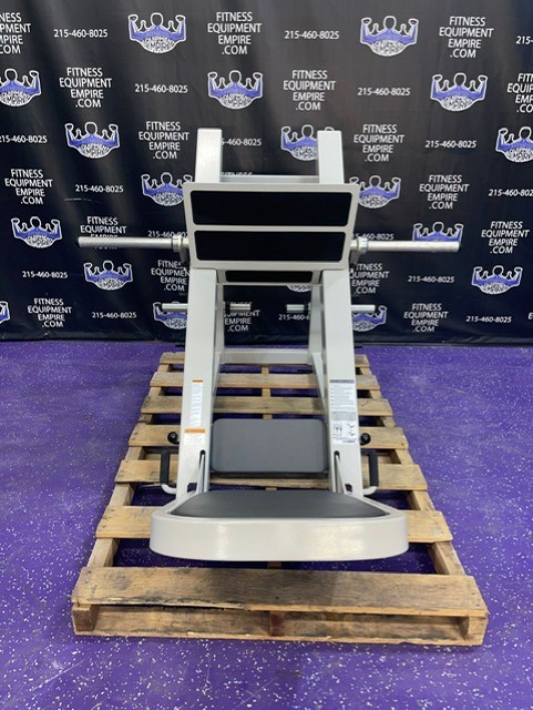 web32-7 Cybex 45 Degree Plate Loaded Linear Leg Press – Fully Refurbished