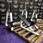 Precor Icarian Olympic 4 Unit Bench Set – Incline – Decline – Flat – Military