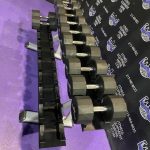 Iron Grip Urethane Dumbbell Set w/Increments from 5-100 lbs. – Beautiful Condition Iron Grip Urethane Dumbbell Set w/Increments from 5-100 lbs. – Beautiful Condition