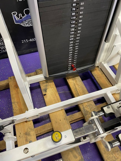 web38-5 Cybex Eagle Seated Leg Press w/500 lb. Stack