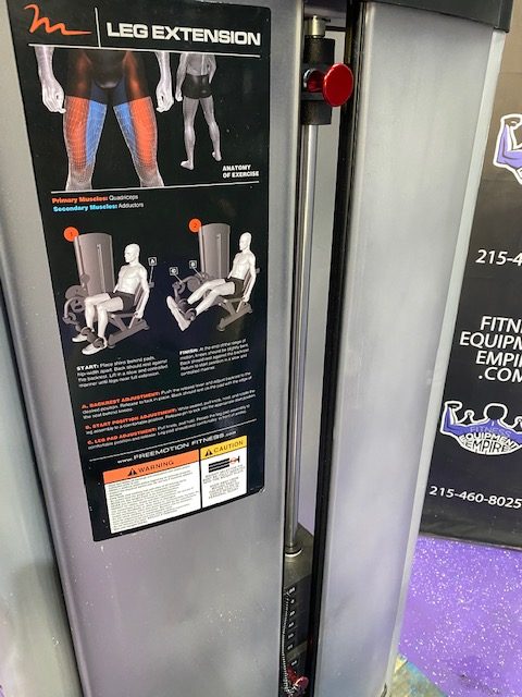 web4-1 Free Motion Epic Leg Extension