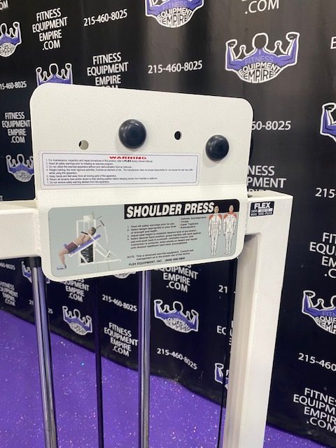 web4 Flex Fitness Shoulder Press 330 lb. Stack