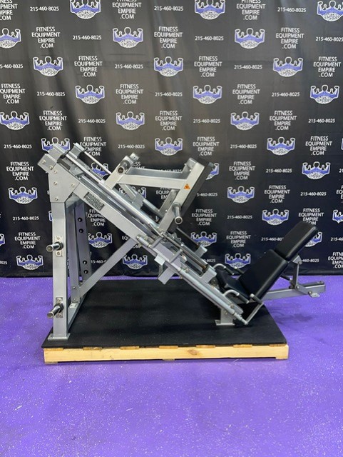 web4-12 Hammer Strength LINEAR 45 Degree Leg Press – True Linear Version