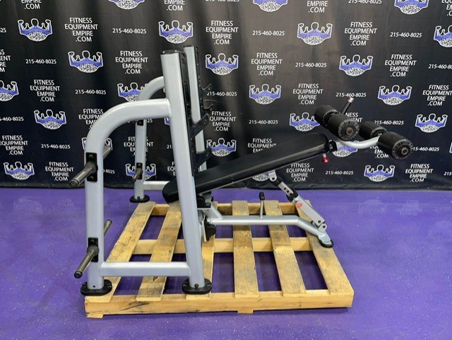 web4-15 Atlantis Precision P-239 Olympic Flat & Decline Combo Bench Press – RARE