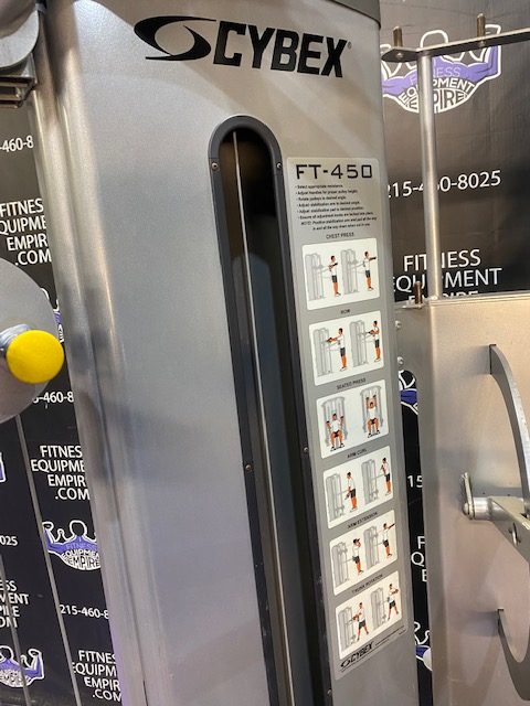 web4-2 Cybex Bravo FT-450 Dual Adjustable Pulley Functional Trainer