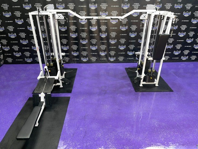 web4-2 Atlantis 6 Stack Jungle Gym Cable Crossover Multi w/Stacks 300 lb.