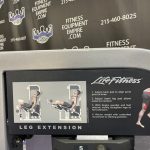 Life Fitness Pro 2 SE Leg Extension & Leg Curl Matching Pair w/300 lb. Stacks