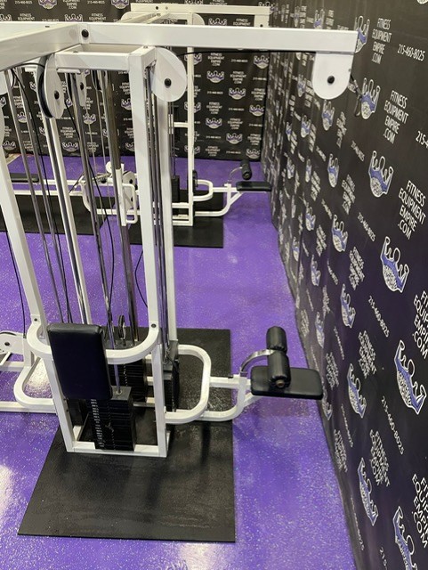 web4-3-4.jpg Life Fitness Dual Pulley 8 Stack Jungle Gym w/300 lb. Stacks