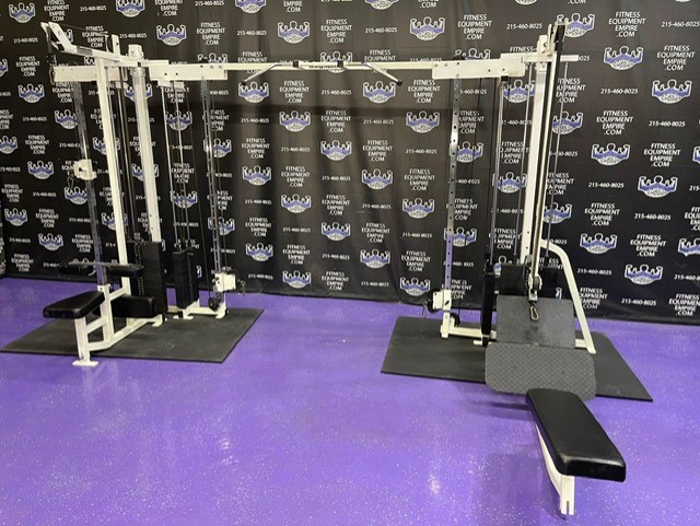 web4-9-3.jpg Magnum 5 Stack Dual Cable Crossover Jungle Gym w/315 lb. Stacks