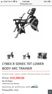web41.png Cybex 770A Arc Trainer – Newest Model
