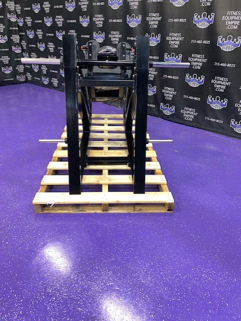 web43-1 BRAND NEW Empire 45 Degree Plate Loaded Linear Hack Squat