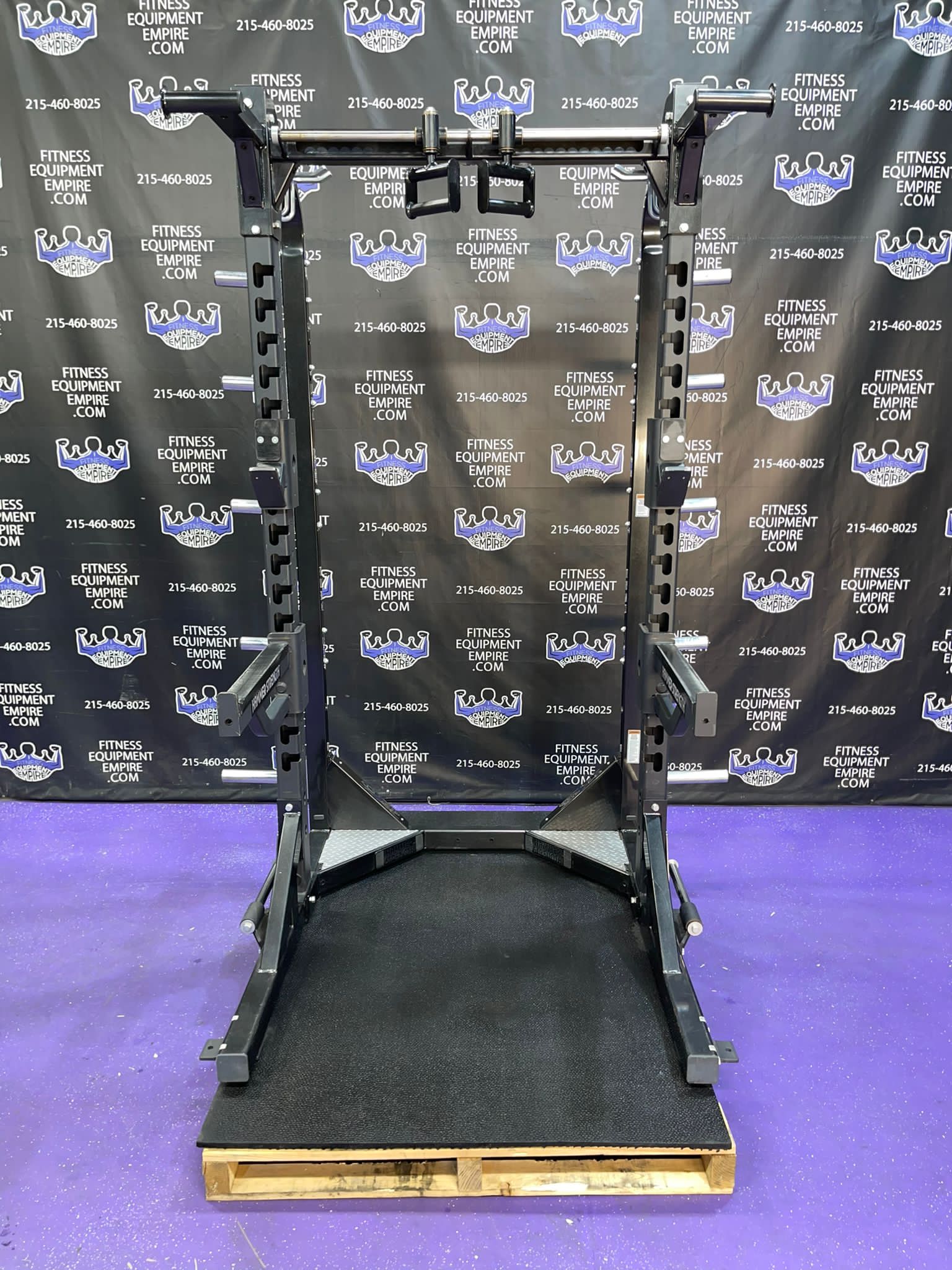 web43-6-1.jpg Hammer Strength HD Elite Half Rack – Current & Latest Model