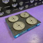 4×100 lb. Standard Olympic Iron Plates 4×100 lb. Standard Olympic Iron Plates