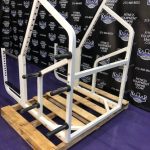 Cybex Squat & Half Rack Adjustable J Hooks and Safeties – All Exercises