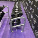 GP Urethane 5-100 lb. Prostyle Dumbbell Set w/Cybex Pro Racks GP Urethane 5-100 lb. Prostyle Dumbbell Set w/Cybex Pro Racks