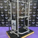 Life Fitness Pro CMDAP Dual Adjustable Pulley Functional Trainer w/Multi Grip Pull-up Bars