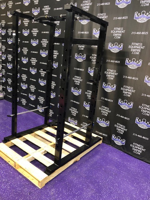 web50-1-3.jpg Empire Commercial Power Squat Rack w/Multi Grip Pull-up Bar – BRAND NEW