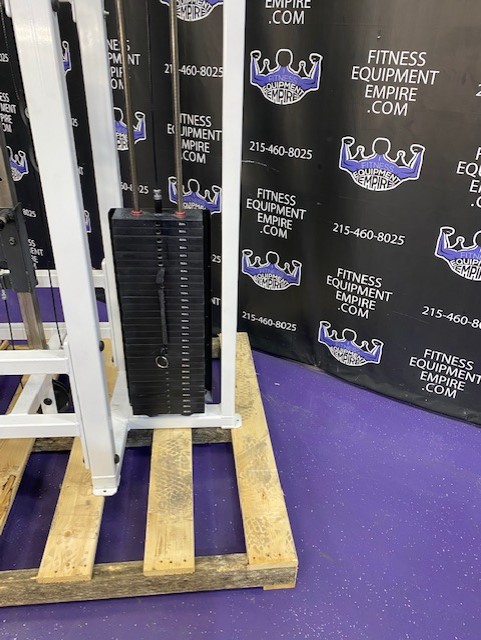 web51-1 King Fitness Adjustable Low Cable Row w/300 lb. Stack – EXTREMELY RARE