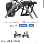 Cybex 626 AT Total Body Arc Trainer – Newest Style