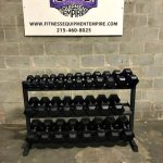 BRAND NEW EMPIRE Rubber Hex Dumbbell Sets & Pairs – Click for Options