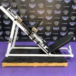 King 45 Degree Plate Loaded Linear Leg Press – 4 Loading Horns