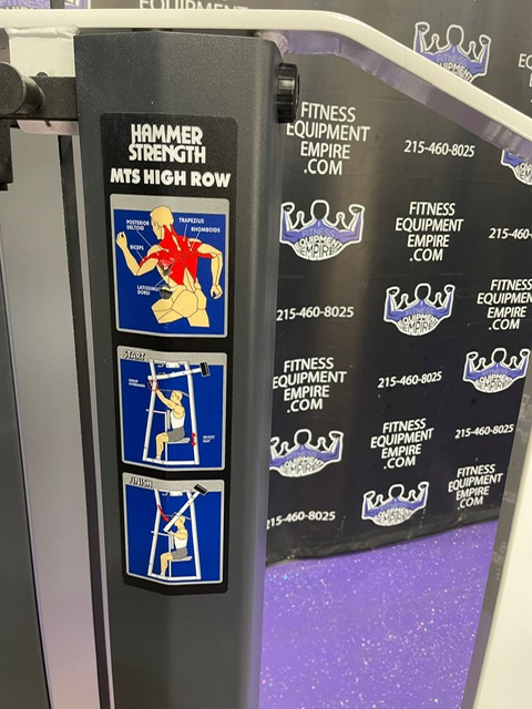 web66 Hammer Strength MTS ISO Lateral High Row