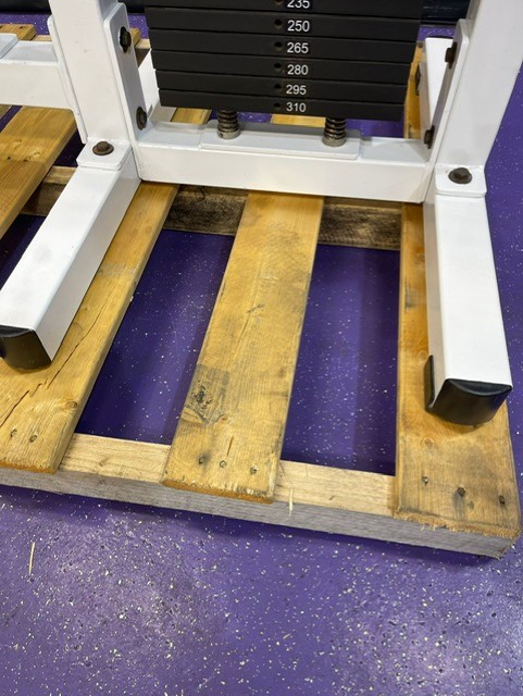 web66-2 AFS Low Cable Row & High Pulley Tricep Pushdown Combo Machine w/300 lb. Stack – RARE – Refurbished