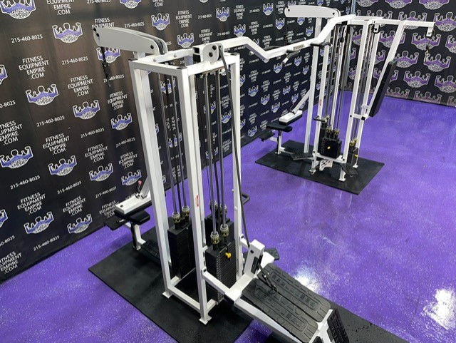 web7-1 Atlantis 6 Stack Jungle Gym Cable Crossover Multi w/Stacks 300 lb.