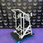 Nautilus Power Plus Chain Driven Plate Loaded Pullover w/Optional Olympic Horn Extensions – EXTREMELY RARE