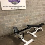Precor Icarian Super Benches 0-90 Degree Adjustable On Wheels