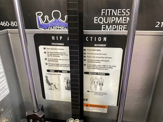 web7-34 Cybex VR2 Adductor & Abductor Matching Pair – Inner & Outer Thigh