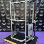 Life Fitness Pro CMDAP Dual Adjustable Pulley Functional Trainer w/Multi Grip Pull-up Bars