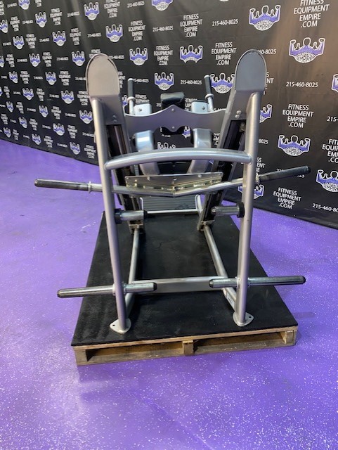 web7-7 Cybex Plate Loaded 45 Degree Linear Hack Squat