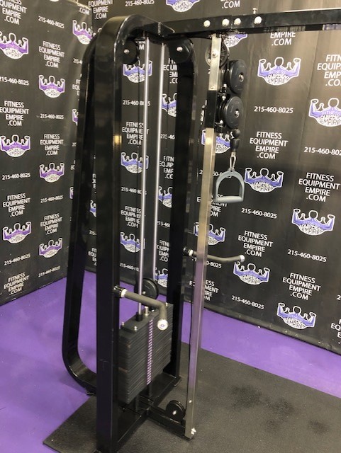 web7-9 Empire 5-Stack Jungle Gym Dual Adjustable Pulley Cable Crossover – BRAND NEW