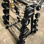 BRAND NEW Empire Rubber Fixed EZ Curl Bar Set 20-110 lbs. in 10’s w/Rack BRAND NEW Empire Rubber Fixed EZ Curl Bar Set 20-110 lbs. in 10’s w/Rack