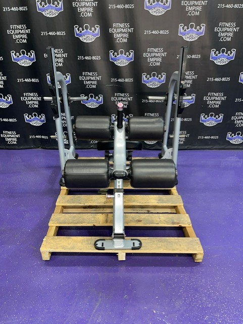web8-15 Atlantis Precision P-239 Olympic Flat & Decline Combo Bench Press – RARE